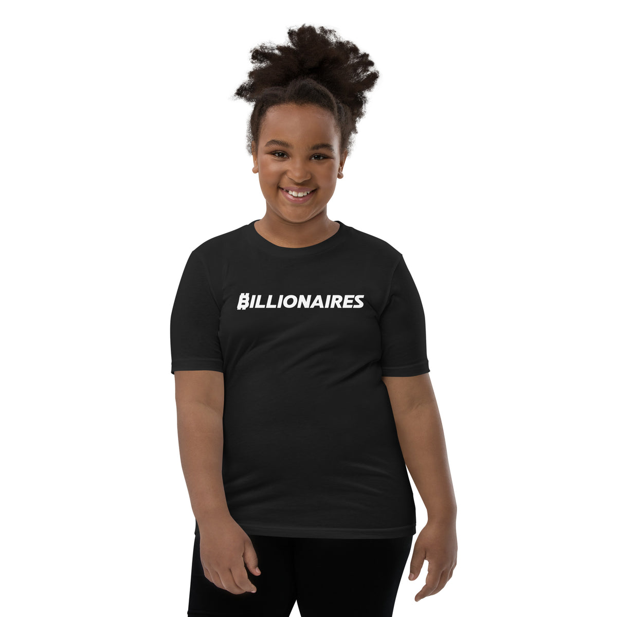 Billionaires Classic - Black Unisex T-shirt (Youth)
